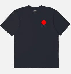 EDWIN T-shirt Japanese Sun Black< T-shirts
