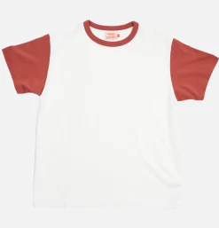 SUNRAY T-shirt La'ie Ss Stockton Red< T-shirts