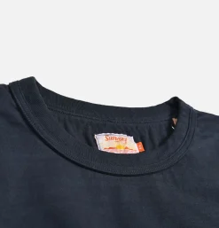 SUNRAY T-shirt Makaha SS Graphite Blue< T-shirts