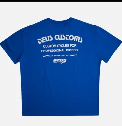 DEUS T-shirt Pro Classic Blue< T-shirts