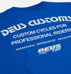 DEUS T-shirt Pro Classic Blue< T-shirts