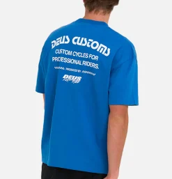 DEUS T-shirt Pro Classic Blue< T-shirts