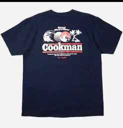 COOKMAN T-shirt Wind Navy< T-shirts