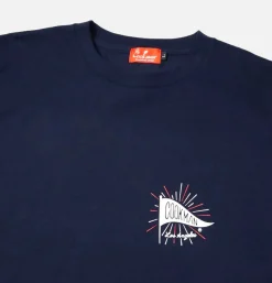COOKMAN T-shirt Wind Navy< T-shirts