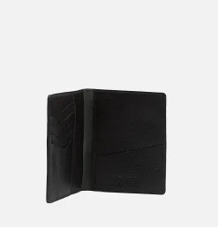 IL BISONTE Étui à passeport Noir< Petite Maroquinerie