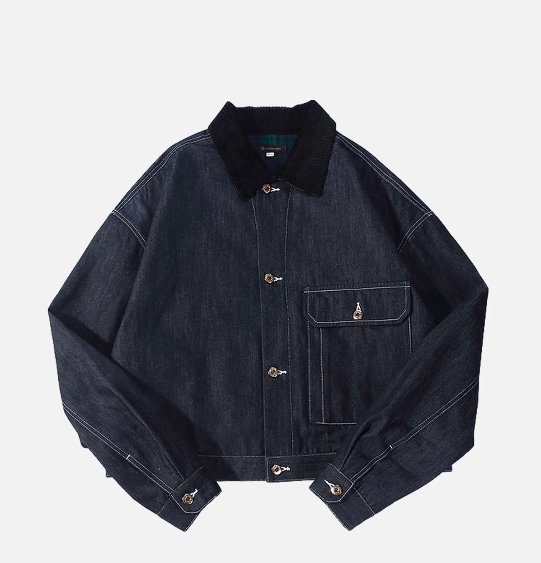 STANDARD TYPES Type1 Corduroy Jacket Indigo< Vestes