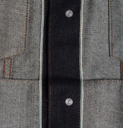 UNBRANDED BRAND UB901 14.5oz Indigo Selvedge Jacket< Vestes