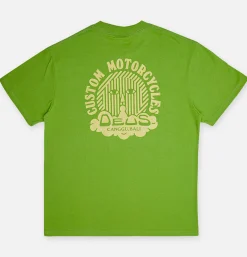 DEUS Uv Tee Camp Green< T-shirts