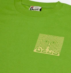 DEUS Uv Tee Camp Green< T-shirts