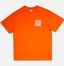 DEUS Uv Tee Orange Ochre< T-shirts