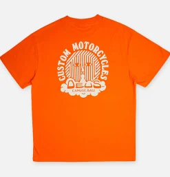 DEUS Uv Tee Orange Ochre< T-shirts