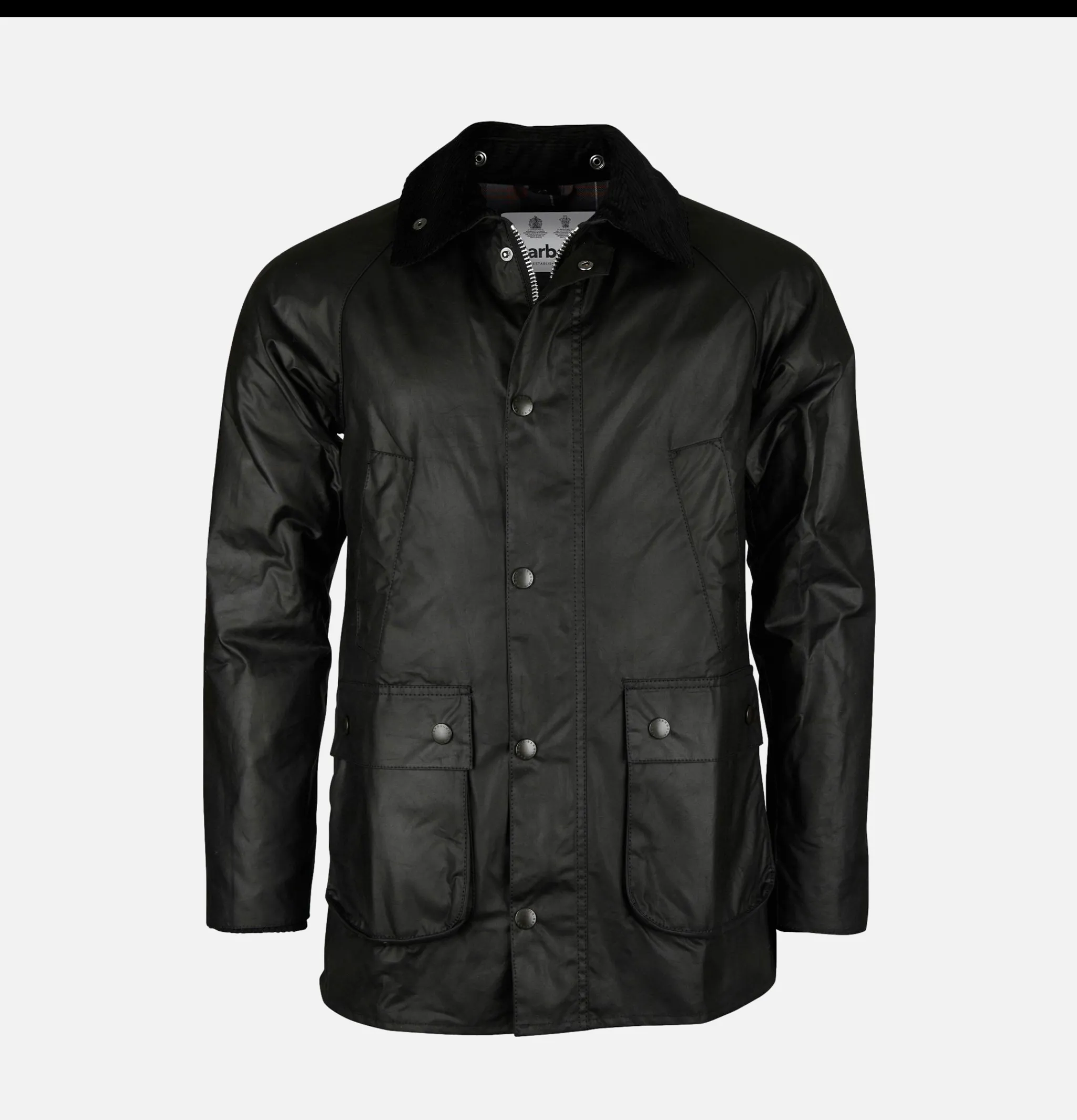 BARBOUR Veste Bedale SL Wax Black< Blousons & Manteaux