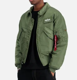 ALPHA INDUSTRIES Veste Cwu 45 Jacket Sage Green< Vestes|Blousons & Manteaux