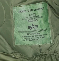 ALPHA INDUSTRIES Veste Cwu 45 Jacket Sage Green< Vestes|Blousons & Manteaux