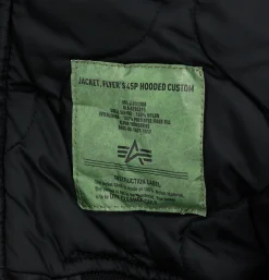 ALPHA INDUSTRIES Veste Cwu 45 Noire< Vestes