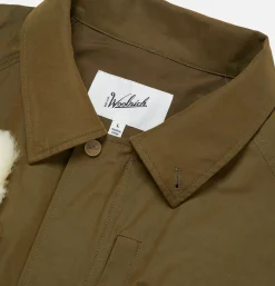 WOOLRICH Veste de Pêche Classique Olive< Blousons & Manteaux