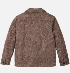 FILSON Veste Decatur Island en laine Marron< Vestes|Blousons & Manteaux