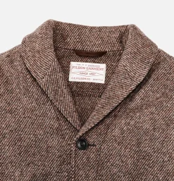 FILSON Veste Decatur Island en laine Marron< Vestes|Blousons & Manteaux