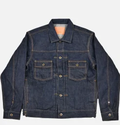 JAPAN BLUE JEANS Veste en Jean Type2 14.8oz Blue< Vestes