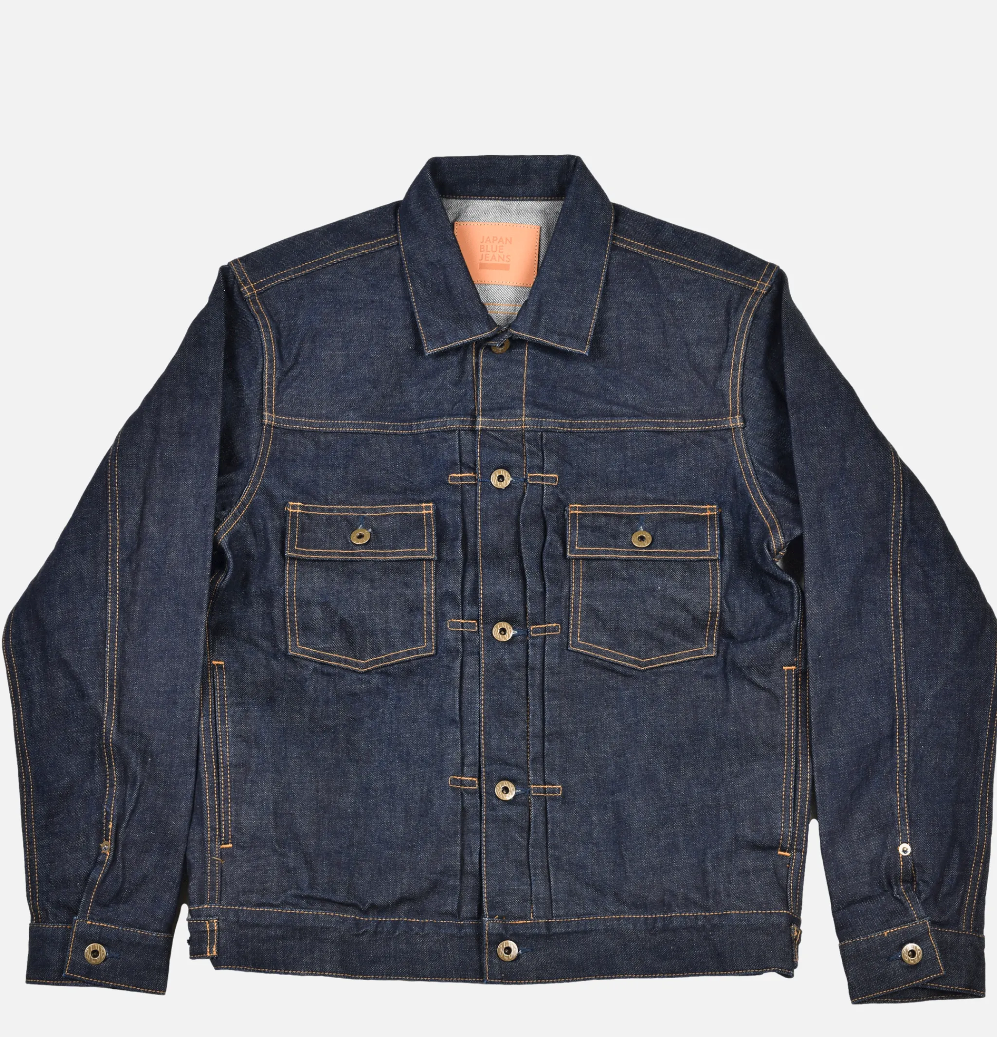 JAPAN BLUE JEANS Veste en Jean Type2 14.8oz Blue< Vestes