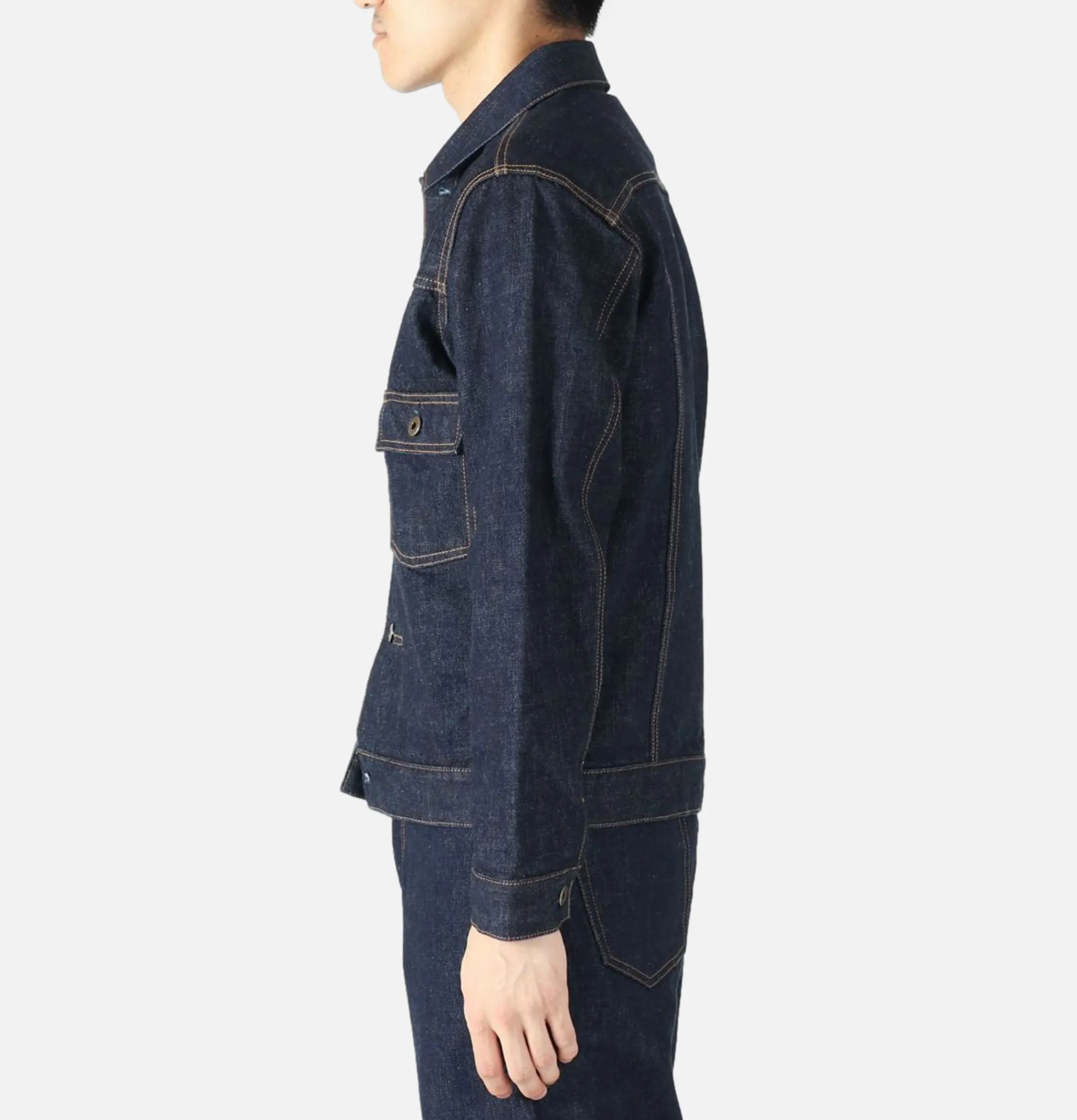 JAPAN BLUE JEANS Veste en Jean Type2 14.8oz Blue< Vestes