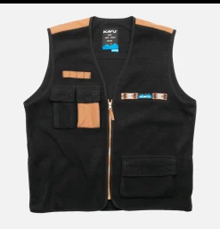 KAVU Veste Fleece All Nighter Black< Vestes
