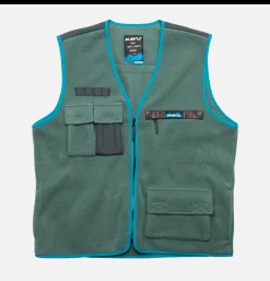 KAVU Veste Fleece All Nighter Dark Forest< Vestes