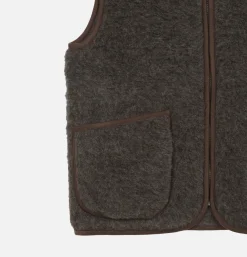 COLDBREAKER Veste Pepitco Mid Brown< Sweats & Polaires