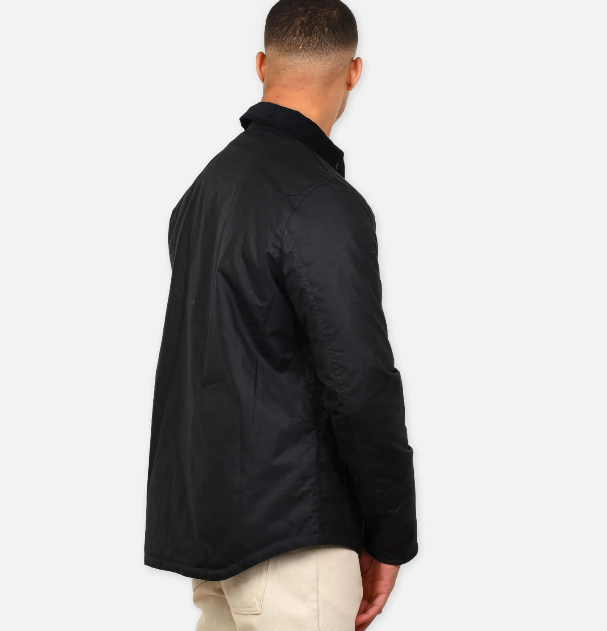 BARBOUR Veste Reelin Wax Navy< Blousons & Manteaux