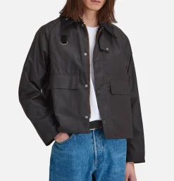 BARBOUR Veste Spey Wax Jacket Rustic< Blousons & Manteaux