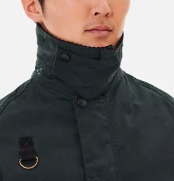 BARBOUR Veste Spey Wax Jacket Sage< Blousons & Manteaux