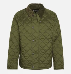 BARBOUR Veste Transport Quilted Olive< Vestes
