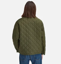BARBOUR Veste Transport Quilted Olive< Vestes