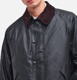 BARBOUR Veste Transport Wax Sage< Blousons & Manteaux