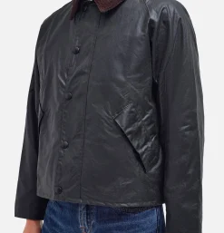BARBOUR Veste Transport Wax Sage< Blousons & Manteaux