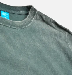 GOOD ON Vintage Dye Crew Tee Dark Green< T-shirts