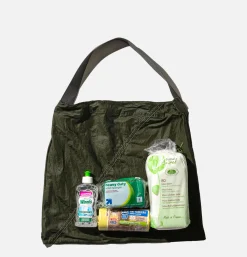 PUEBCO Vintage Parachute Light Bag Olive< Tote-bags