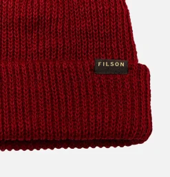 FILSON Watch Cap Ballard Wool Red< Gants • Bonnets • Echarpes