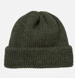 UNIVERSAL WORKS Watch Cap Beanie Wool Olive< Gants • Bonnets • Echarpes
