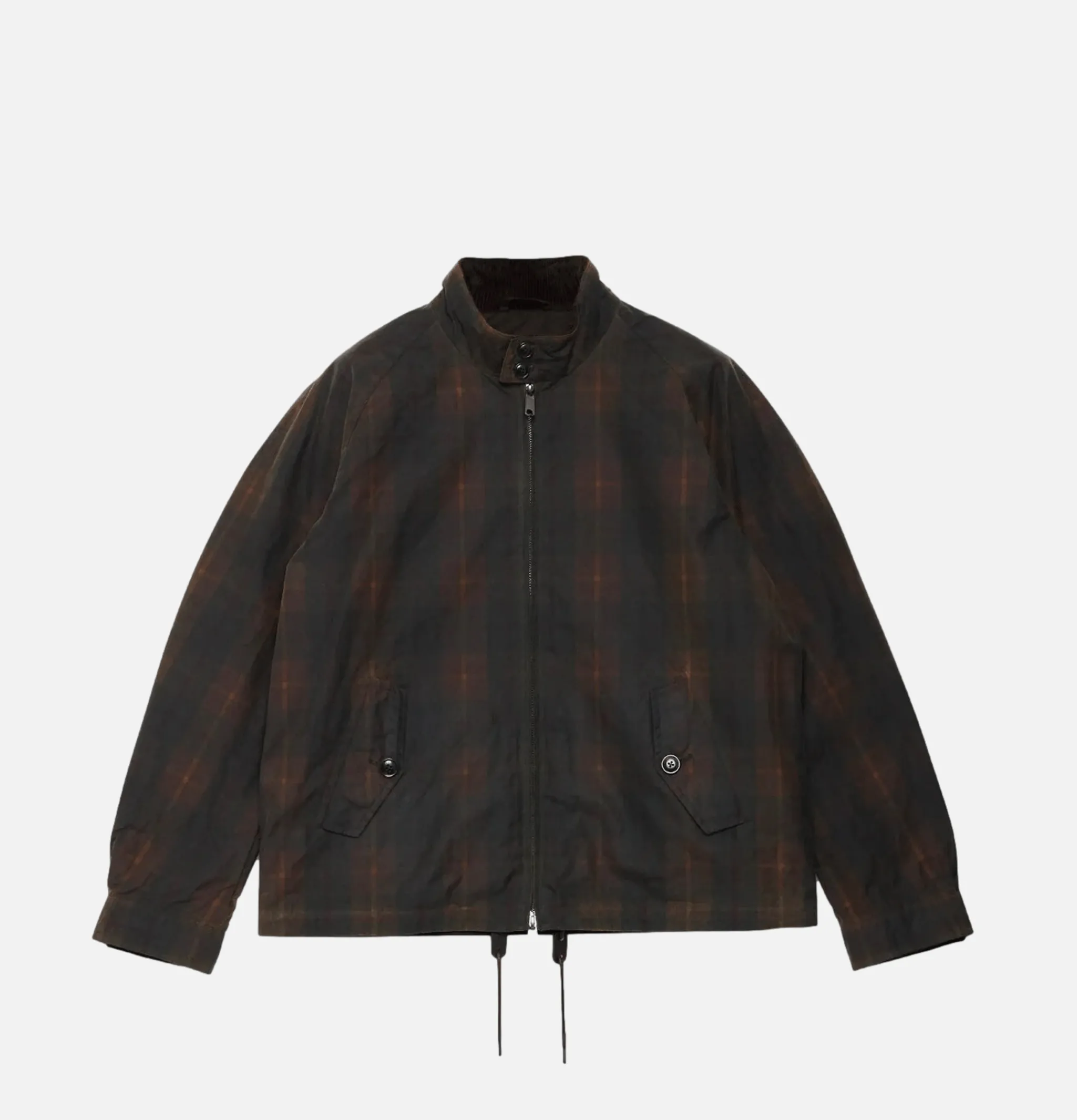 BARACUTA Wax Pattern G4 Brown Check< Vestes