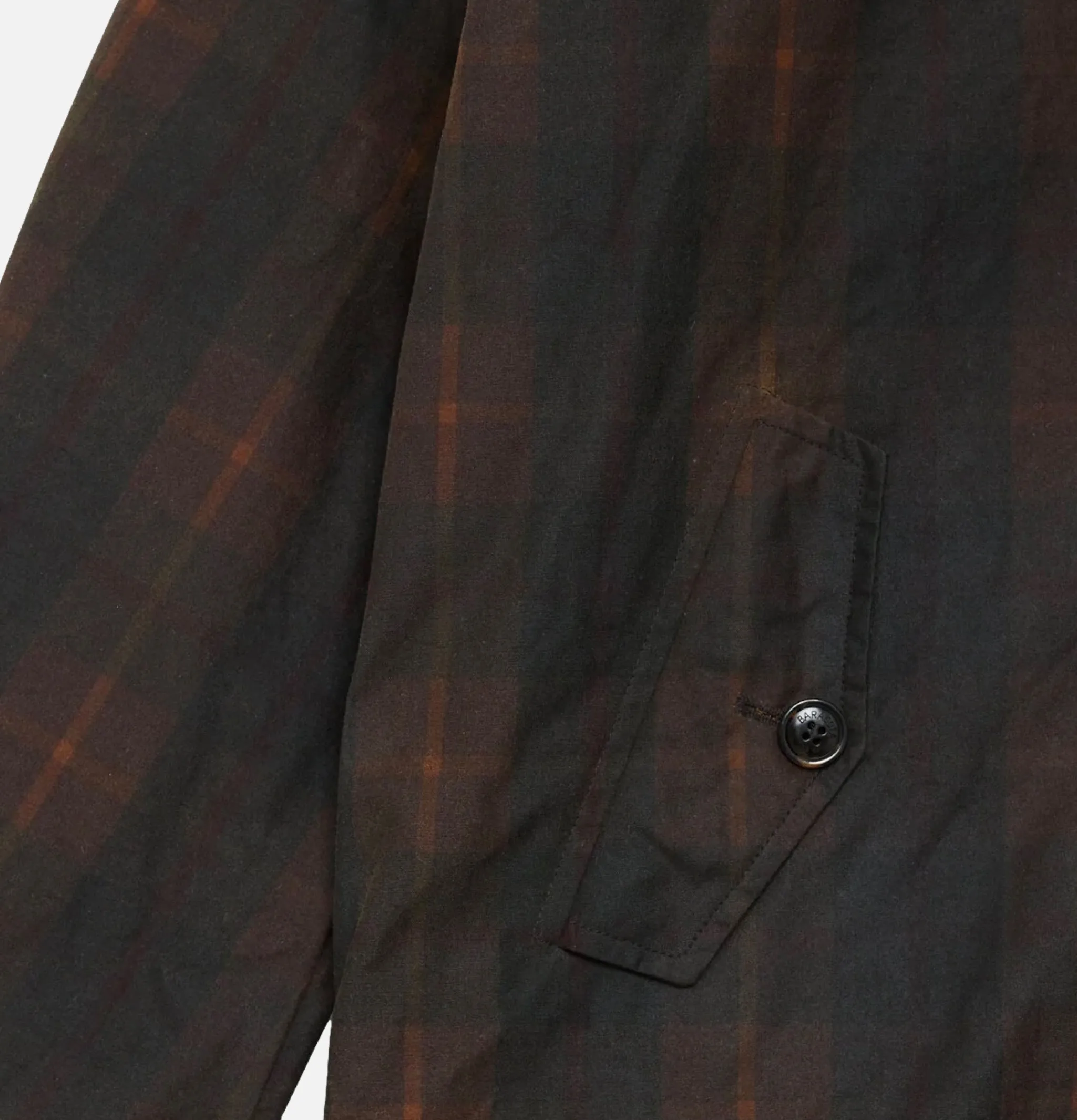 BARACUTA Wax Pattern G4 Brown Check< Vestes