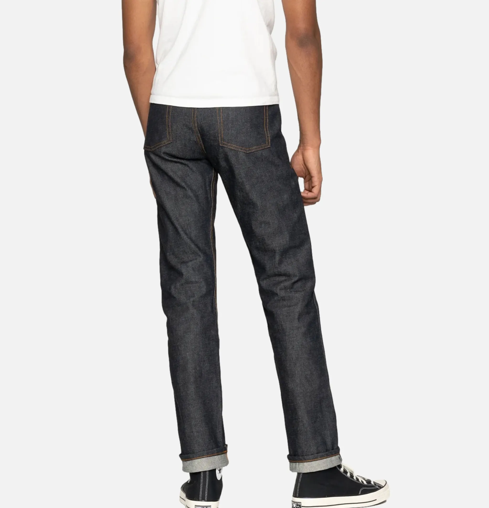 NAKED & FAMOUS Weird Guy Dia De Los Muertos< Jeans