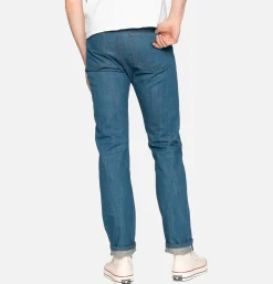 NAKED & FAMOUS Weird Guy Oceans Edge Selvedge< Jeans