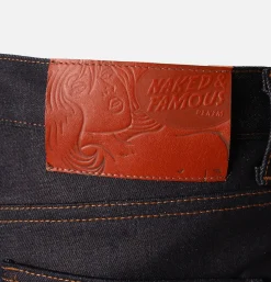 NAKED & FAMOUS Weird Guy Sea Island Selv< Jeans