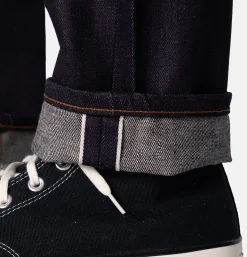 NAKED & FAMOUS Weird Guy Sea Island Selv< Jeans