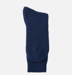 BARBOUR Wellington Calf Socks Navy<Homme Chaussettes