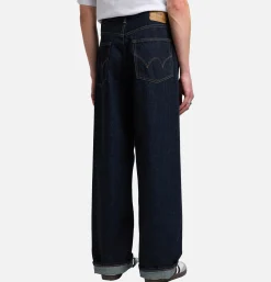 EDWIN Wide Pant Kurabo Blue Rinsed< Jeans