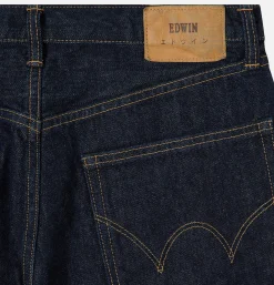 EDWIN Wide Pant Kurabo Blue Rinsed< Jeans