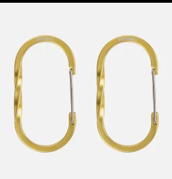 BAREBONES Wiregate Carabiner Gold< Accessoires|Outdoor
