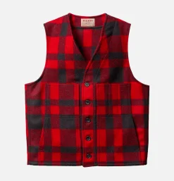FILSON Wool Mackinaw Vest< Vestes|Blousons & Manteaux